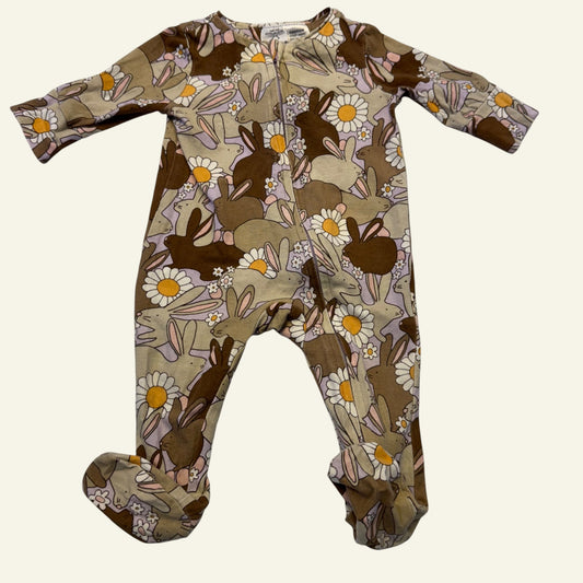 Cotton on Baby brown rabbit onesie size 000