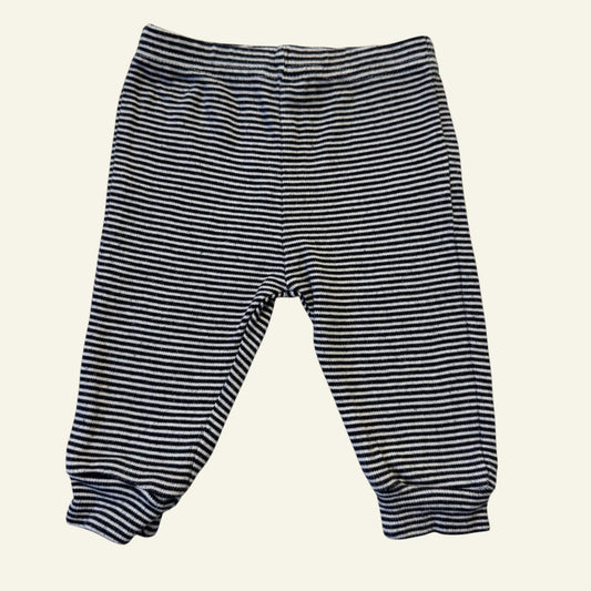 Sprout navy stripe leggings size 000