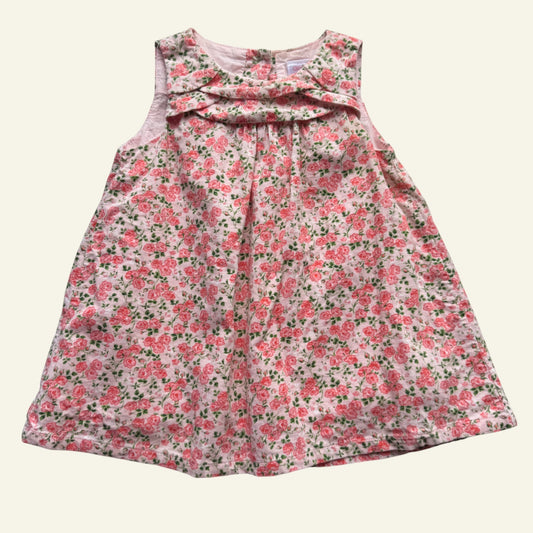 Ollies Place pink floral dress size 1
