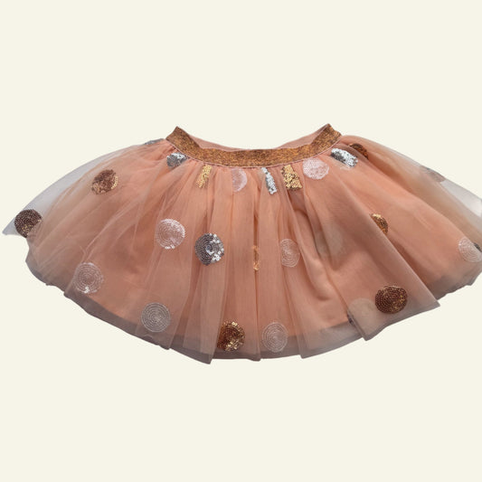 KID orange tulle skirt size 1 BNWT