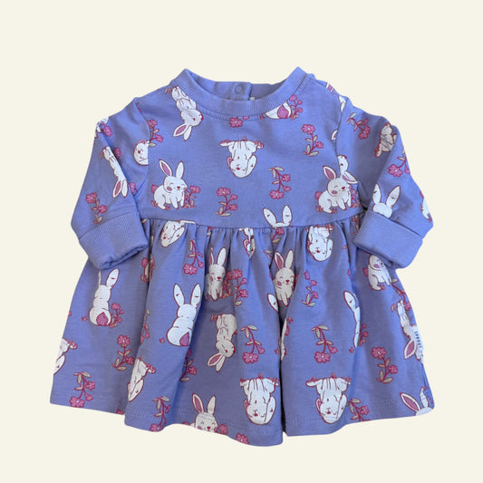 Sprout purple bunny dress size 000