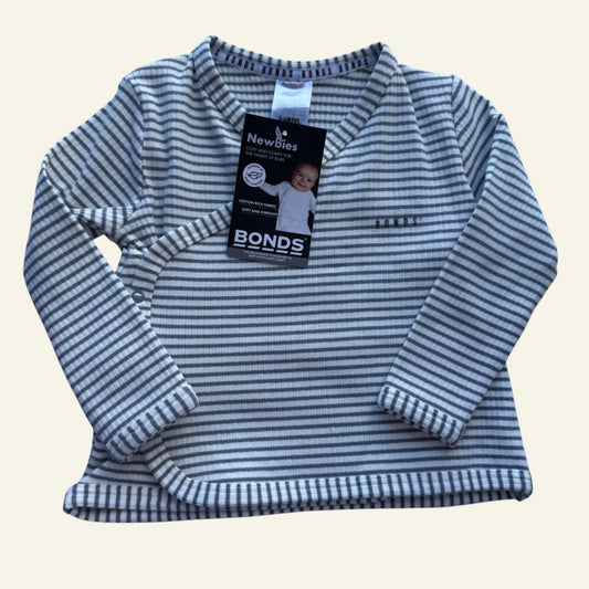 Bonds blue stripe newbies top size 00 (BNWT)