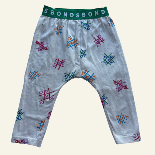 Bonds noughts and crosses leggings size 0