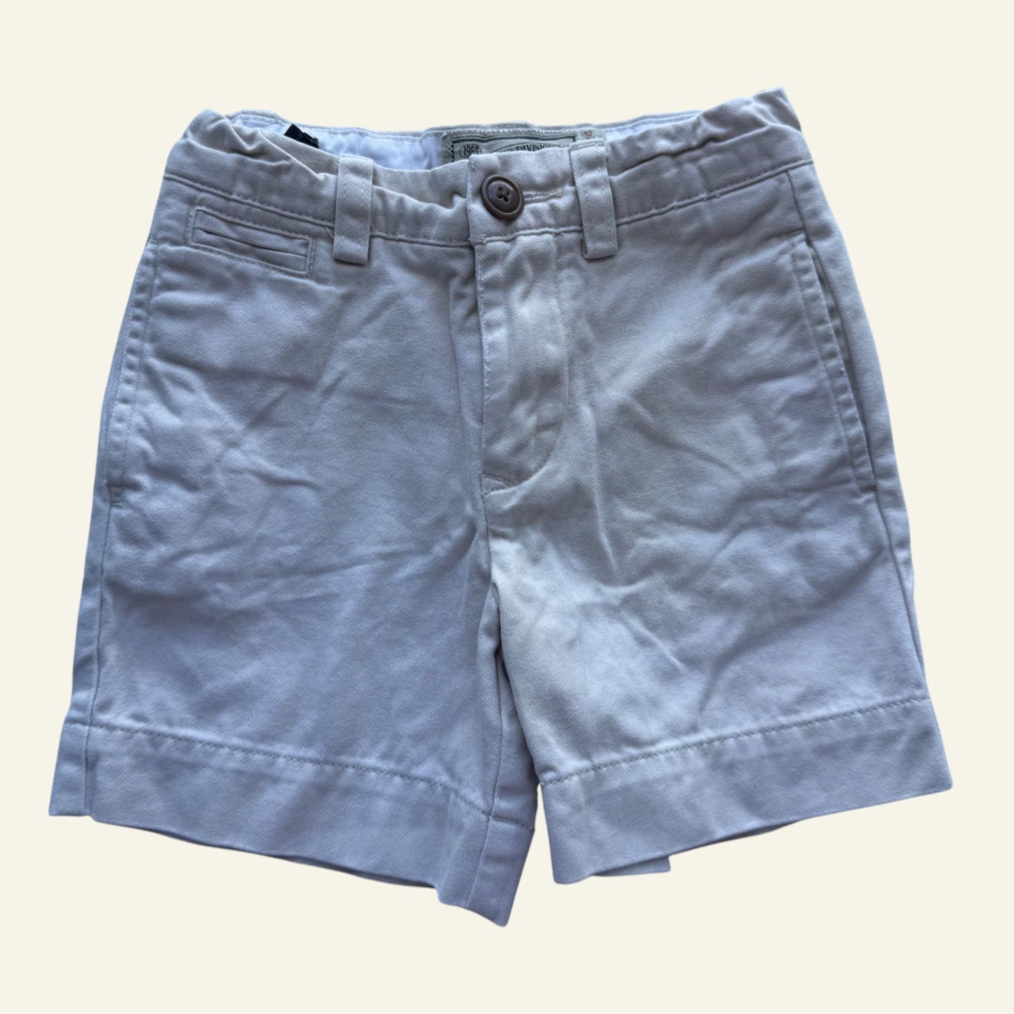 Gap beige chino shorts size 18-24 months