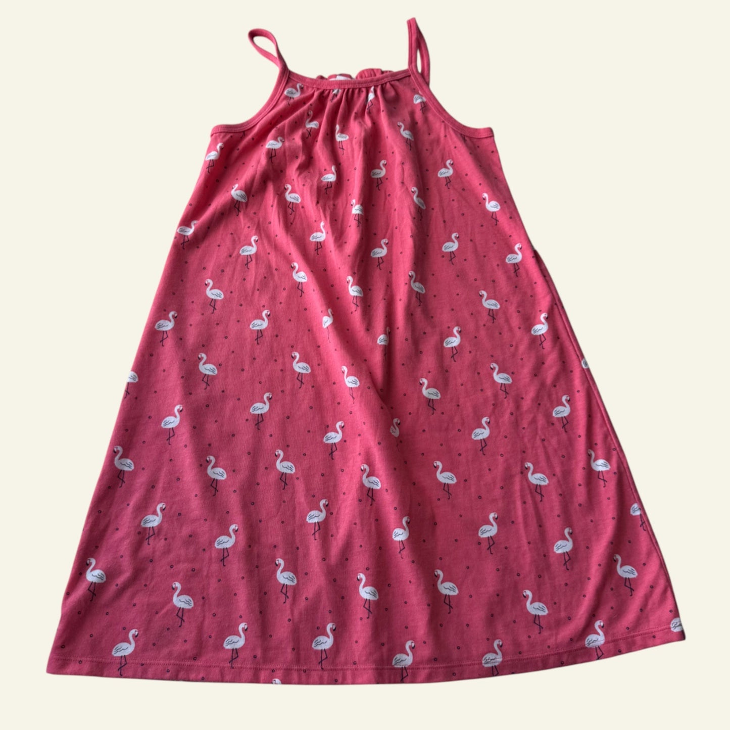 Country Road pink flamingo dress size 8-9