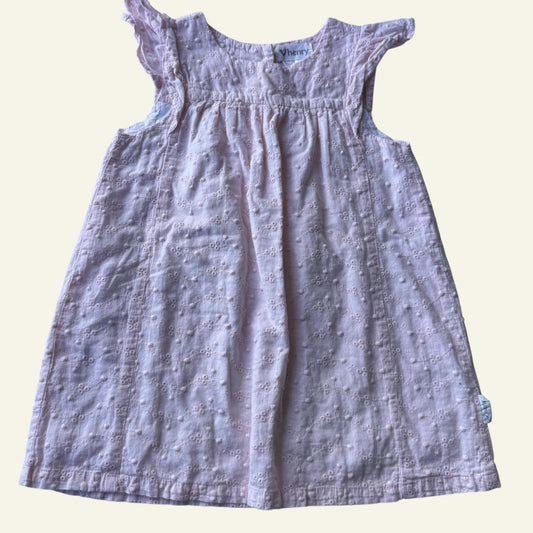 Henry pink dress size 18m (Perfectly Imperfect)