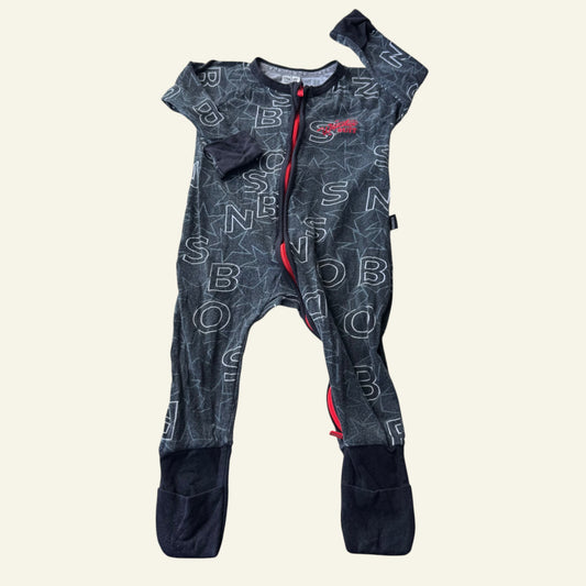 Bonds dark grey star wondersuit size 0 (Perfectly Imperfect)