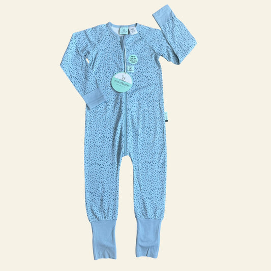 Ergopouch blue spot onesie size 2 0.2 TOG (BNWT)