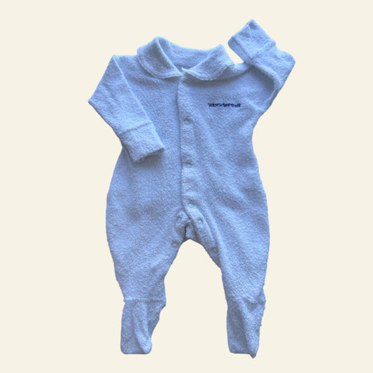 Bonds white poodlette wondersuit size 000 (vintage)