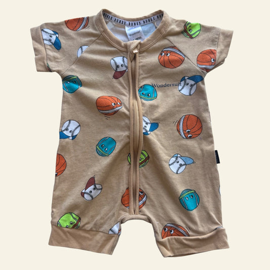 Bonds sporty ball friends wondersuit size 000