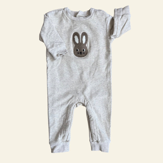 Target grey bunny onesie size 00
