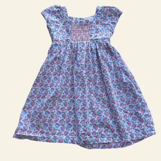 Jack & Milly purple floral dress size 1