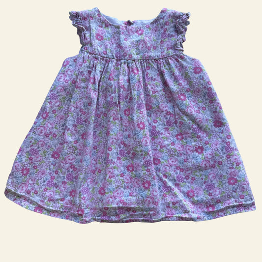 Ollies Place pink floral dress size 00
