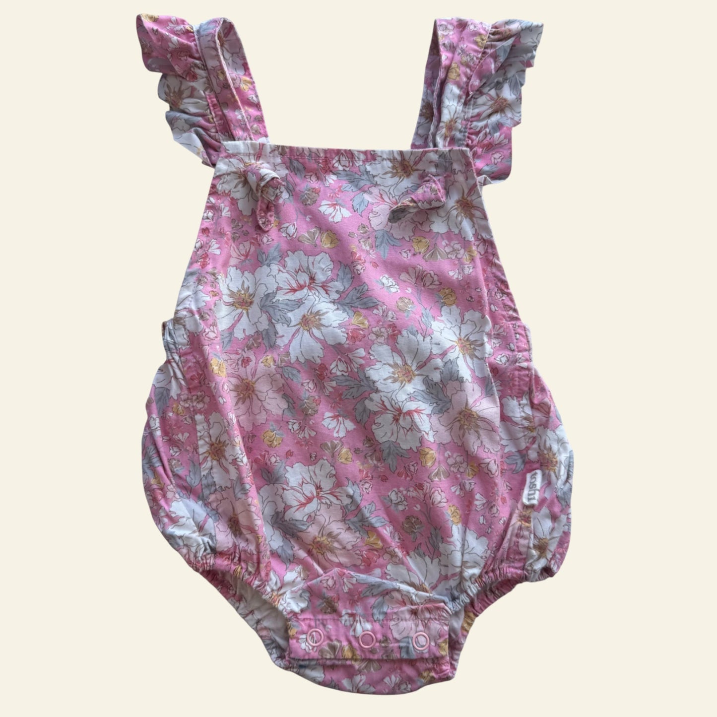 Toshi pink floral romper size 00