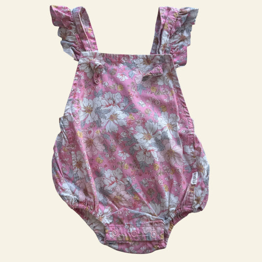 Toshi pink floral romper size 00