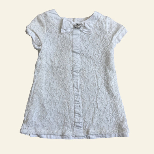 Camilla white lace dress size 18-24 months