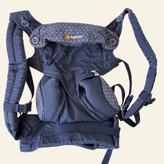 Ergobaby blue polka dot carrier (Perfectly Imperfect)