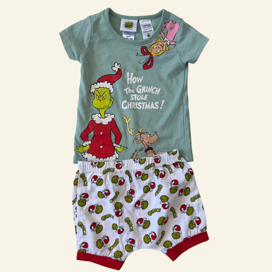 The Grinch pyjama set size 0 (Perfectly Imperfect)