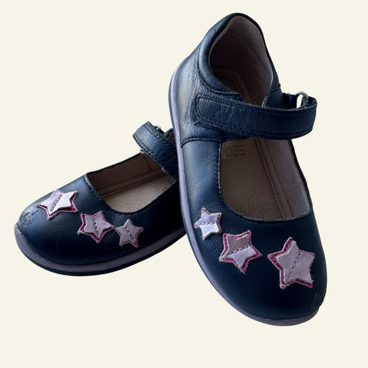 Clarks blue and pink star sandals size 7.5