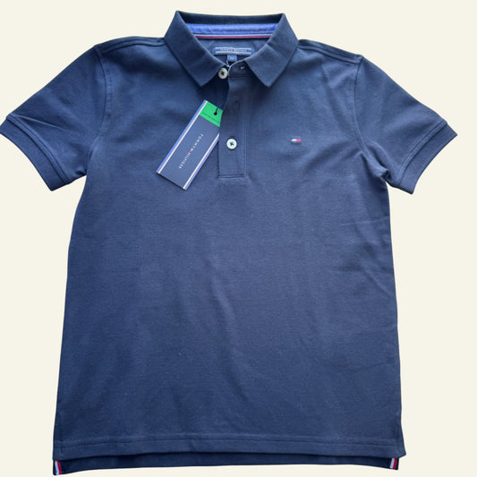 Tommy Hilfiger navy polo shirt size 7 (BNWT)