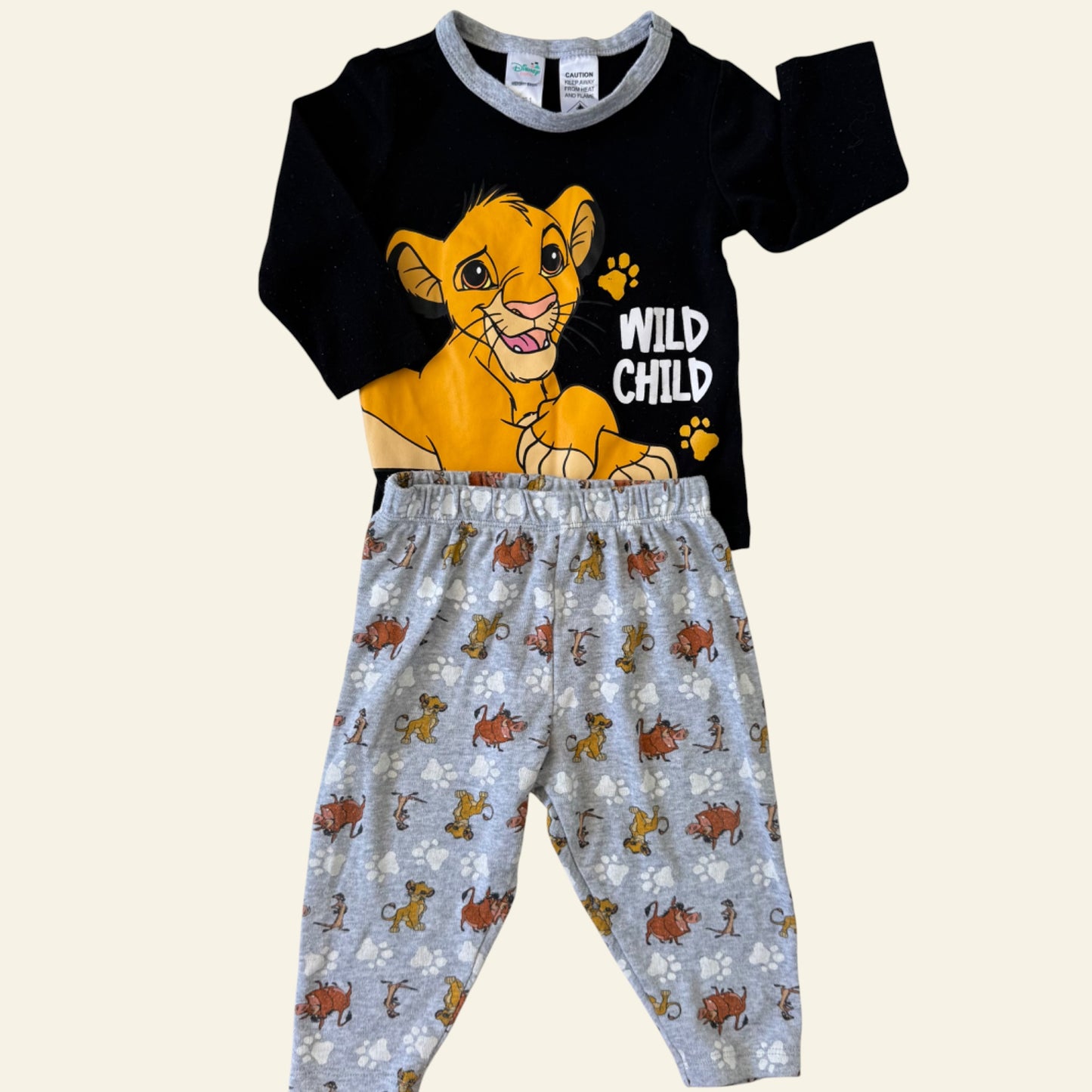 Target Simba pyjama set size 1