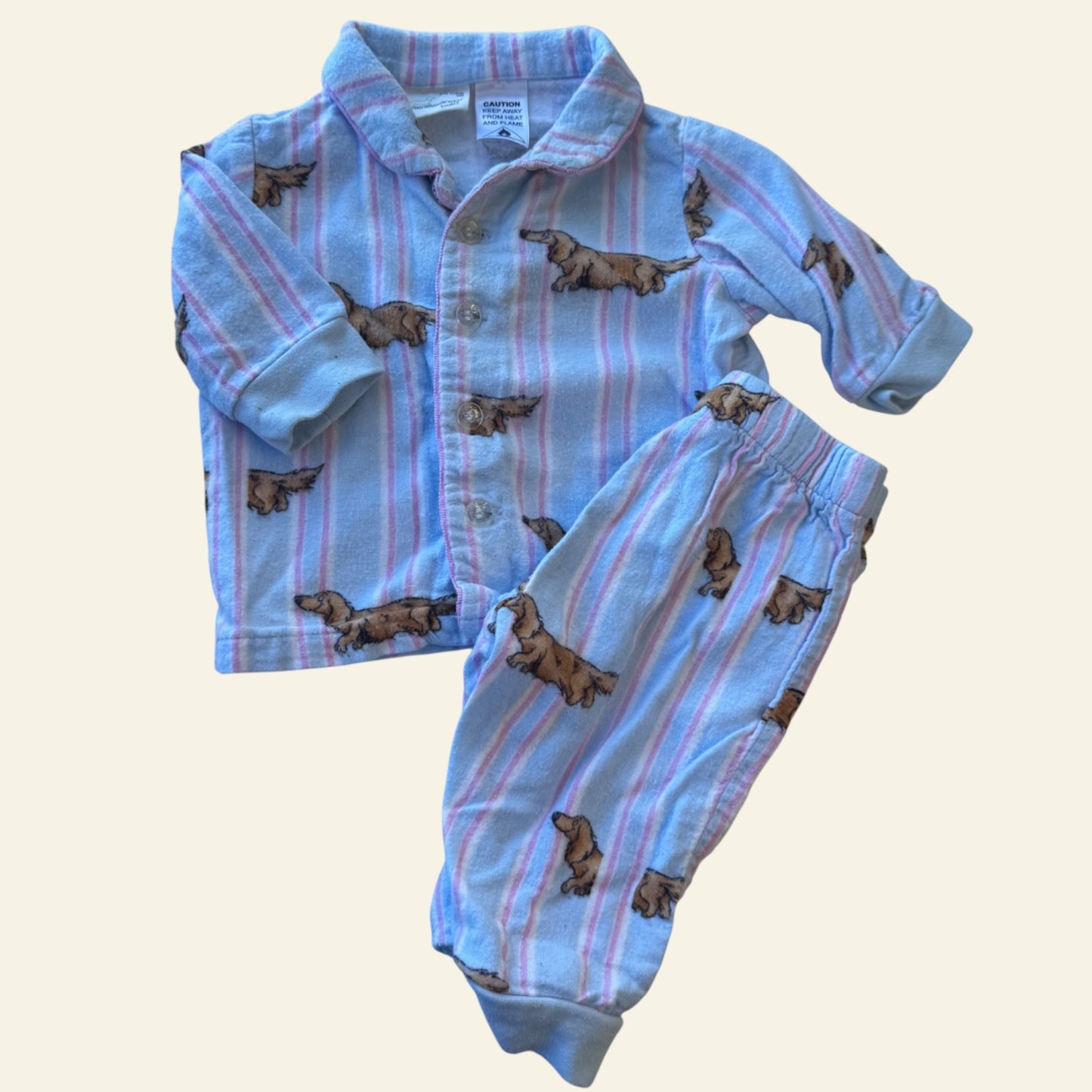 Peter Alexander flannelette pj set size 00