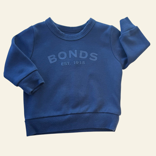 Bonds navy jumper size 00