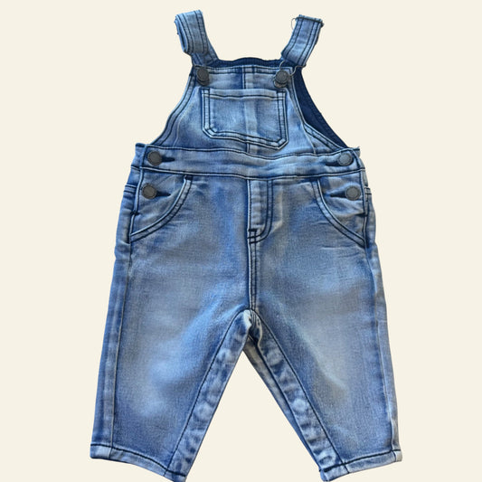 Cotton On denim blue overalls size 00