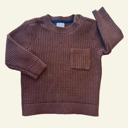 Target brown knit jumper size 00