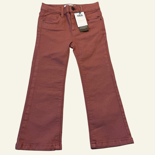Cotton On red flare jeans size 4