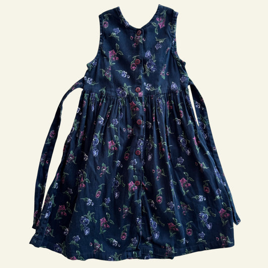 Vintage Jamboree navy floral dress size 3