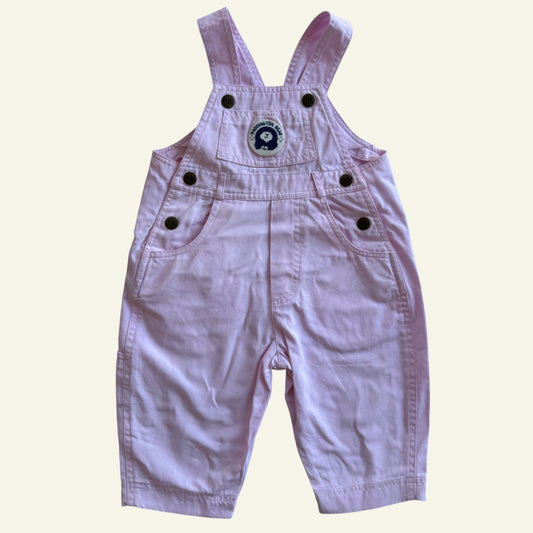 Vintage Paddington Bear pink overalls size 0